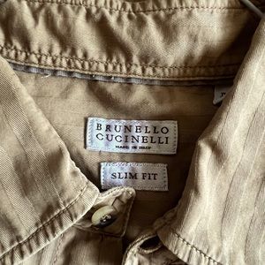 Brunello Cucinelli Button Down - Slim Fit Medium